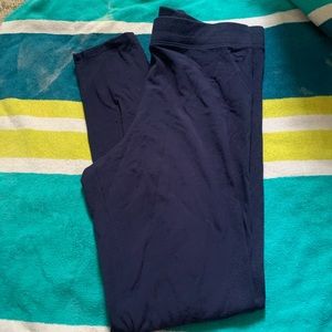 Navy Blue VS Pink Leggings